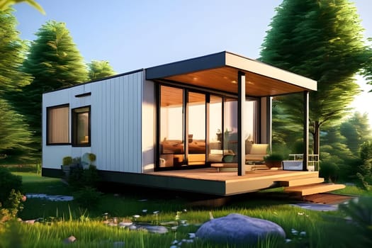eco friendly tiny house concept