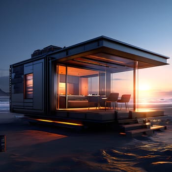 eco friendly tiny house concept