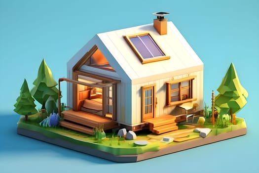 eco friendly tiny house concept