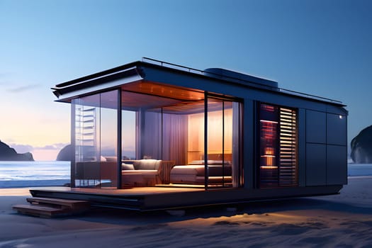 eco friendly tiny house concept