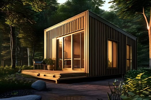 eco friendly tiny house concept