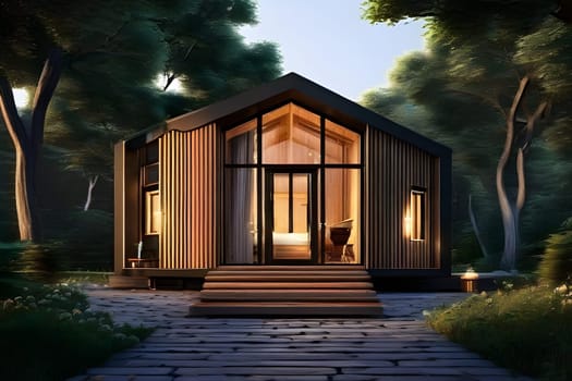 eco friendly tiny house concept