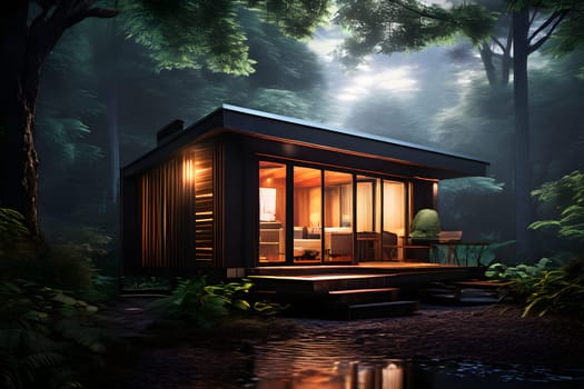 eco friendly tiny house concept