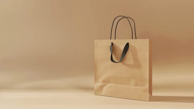 Explore the elegance of product presentation with our meticulously crafted paper bag mockup photography, showcasing a perfect blend of simplicity and sophistication.