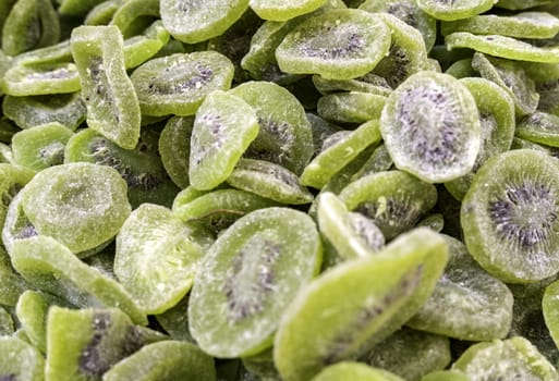 Detail of dried sweet fruit, food preservation