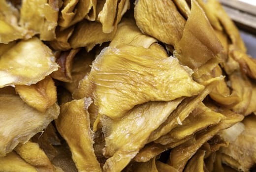 Detail of dried sweet fruit, food preservation