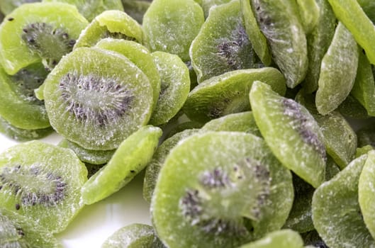 Detail of dried sweet fruit, food preservation