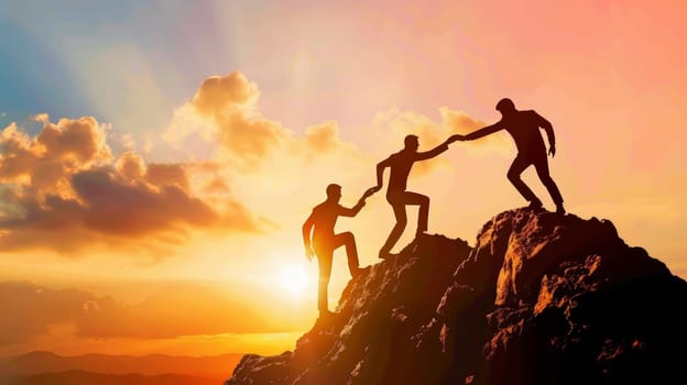Witness the power of collaboration and camaraderie as teams achieve remarkable success in the workplace, showcasing the potency of unified efforts and shared goals.