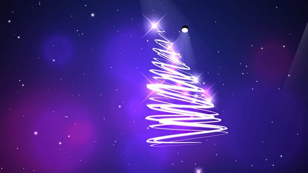 Shining Lights And  particles Background	,Shining Lights And  particles Background