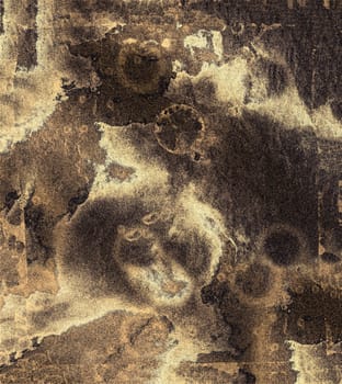 Vintage textured background in the art grunge style of yellow brown
