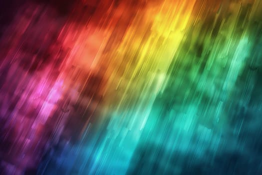 A vibrant rainbow colored wallpaper contrasts against a solid black background. The colors of the rainbow blend seamlessly in a striking display of hues against the dark backdrop.