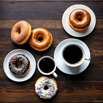 coffee and donuts
