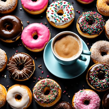 coffee and donuts