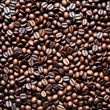 Coffee beans background