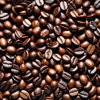 Coffee beans background