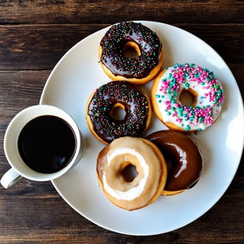 coffee and donuts