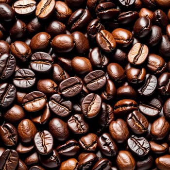 Coffee beans background