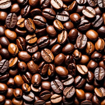 Coffee beans background