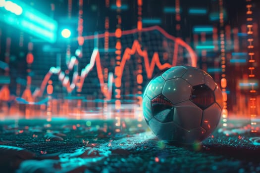 Online bet and analytics and statistics for soccer. Generative AI