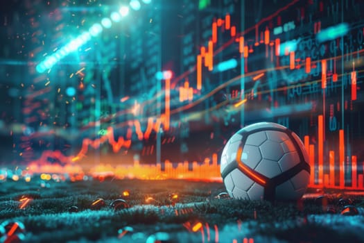 Online bet and analytics and statistics for soccer. Generative AI