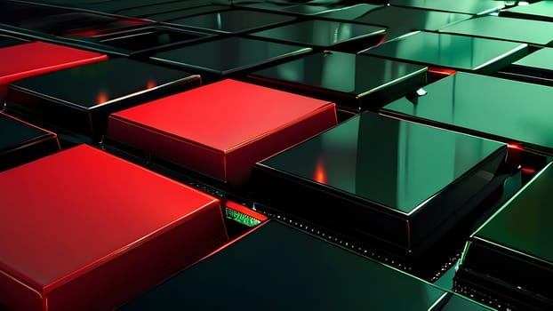 background wallpaper illustration with vibrant cubes