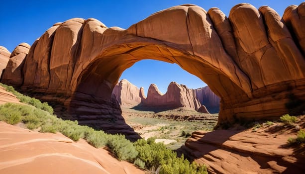 AI generated of Arches National Park in Utah , USA