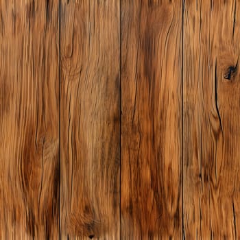Medium brown wood background. Seamless wooden planks board texture. Neural network generated image. Not based on any actual scene or pattern.