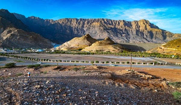Wadi Dayqah in Ash-Sharqiyyah Region, Oman.
