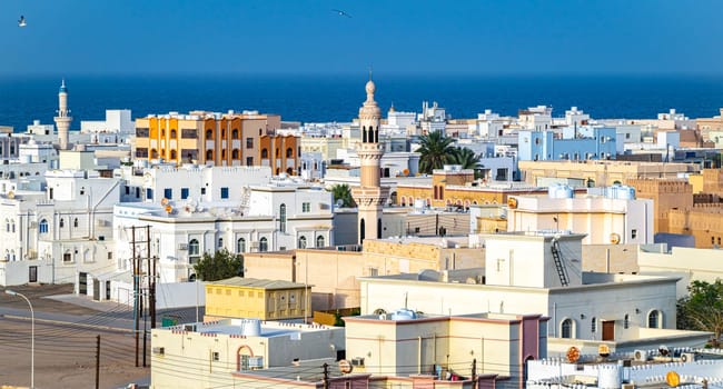 Architecture of Sur the capital city of Ash Sharqiyah South Governorate in northeastern Oman