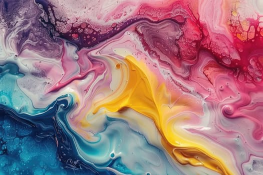Abstract mixed paint texture with marble pattern colorful background wallpaper design images
