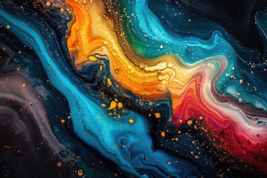 Abstract mixed paint texture with marble pattern colorful background wallpaper design images