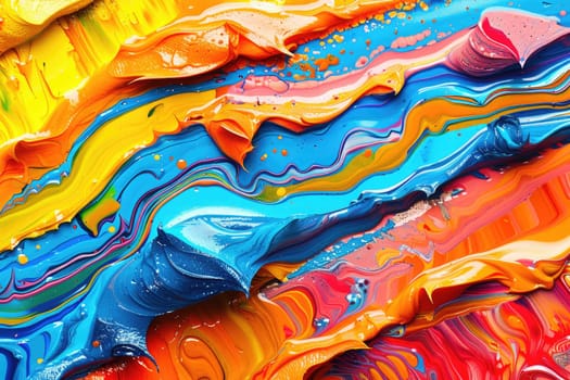 Abstract mixed paint texture with marble pattern colorful background wallpaper design images