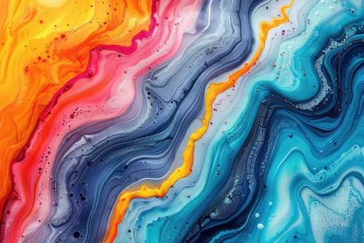 Abstract mixed paint texture with marble pattern colorful background wallpaper design images