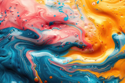 Abstract mixed paint texture with marble pattern colorful background wallpaper design images