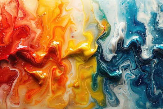 Abstract mixed paint texture with marble pattern colorful background wallpaper design images