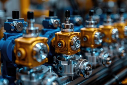 inside factory show mechanical room professional photography