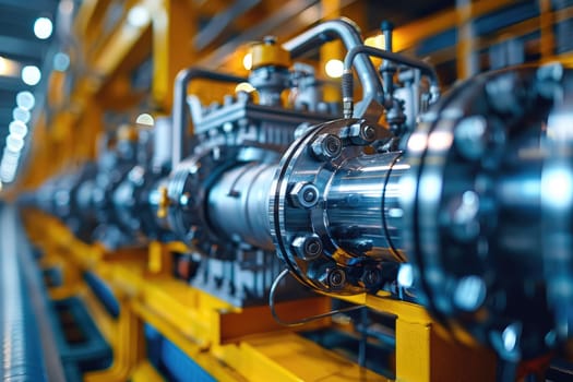 inside factory show mechanical room professional photography