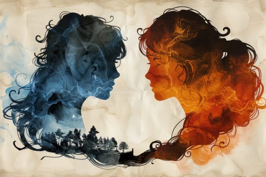 illustration and symbolizes of social issue gender inequality design images