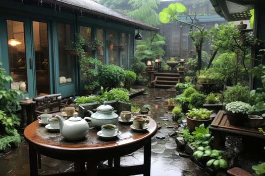 luxury homestay on a hilltop with views of green tea plantations inspiration ideas