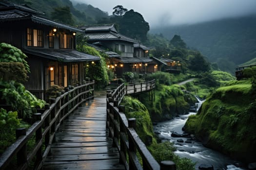 luxury homestay on a hilltop with views of green tea plantations inspiration ideas