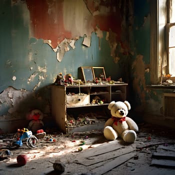 abandoned hospital dilapidated children ward