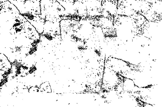 Abstract white background with black spots and specks on the surface