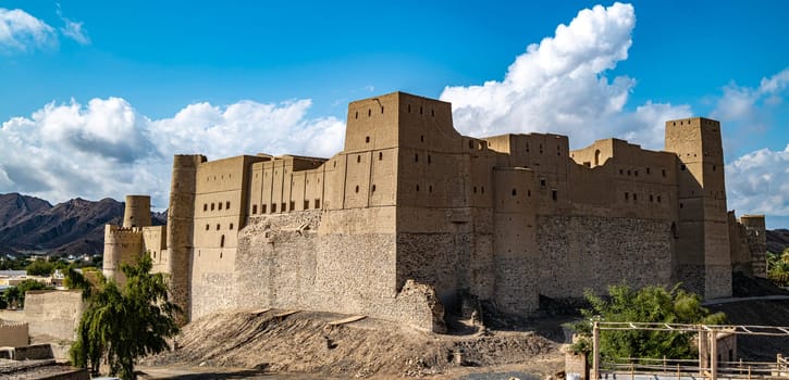 Bahla Fort in Ad Dakhiliyah Governorate, Oman, UNESCO World Heritage Site