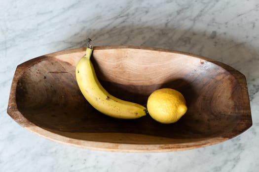 Banana and lemons a still life picture