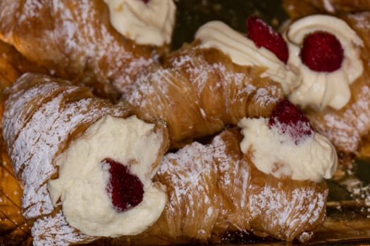 lobster tail, a typical dessert of modern Neapolitan pastry