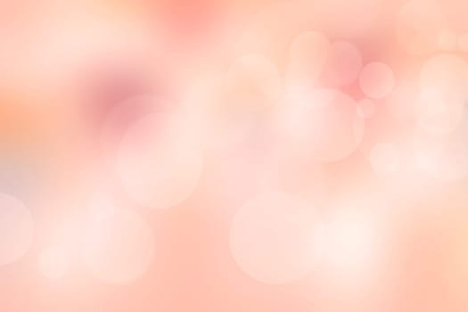 Abstract blurred fresh vivid spring summer light delicate pastel pink white yellow bokeh background texture with bright circular soft color lights and stars. Beautiful backdrop illustration.