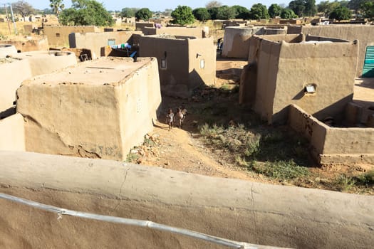 Lifestyle in rural village in Burkina Faso
