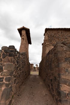 Temple of Wiracocha, Raqchi, Peru