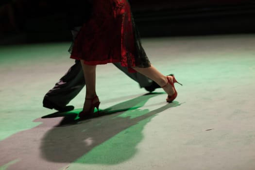 Tango shoes detail. Italy