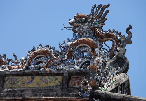 the Tu duc emperor mausoleum,Hue, Vietnam
